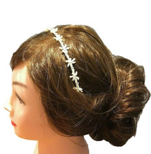 Cerchietto sposa con - con, perle