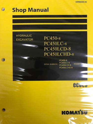 Komatsu pc450 pc450lc 8 - komatsu, pc450-8