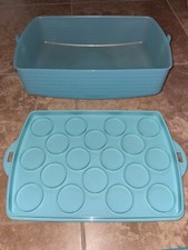 tupperware porta cupcake