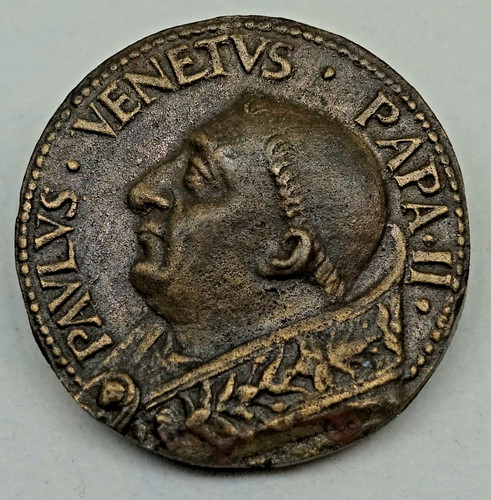 Paolo papa medaglia bronzo - paolo,