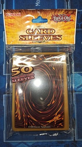 50x sleeves ufficiali - yu-gi-oh,
