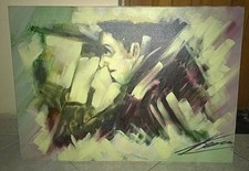 Quadri/Su Tela"TIBERIANO MARILLI 50x70 CERTIFICATA 2016"Allievo Di Guttuso