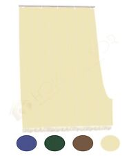 Tenda da Sole con Anelli A Caduta per Esterno Porta Balcone Veranda Tinta Unita