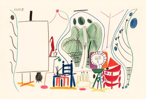 Pablo picasso - pablo, (d'après)