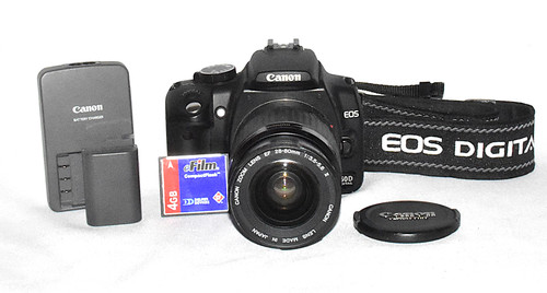 Canon eos 350d dslr fotocamera - dslr,