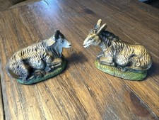 Statuine presepe bue e asino