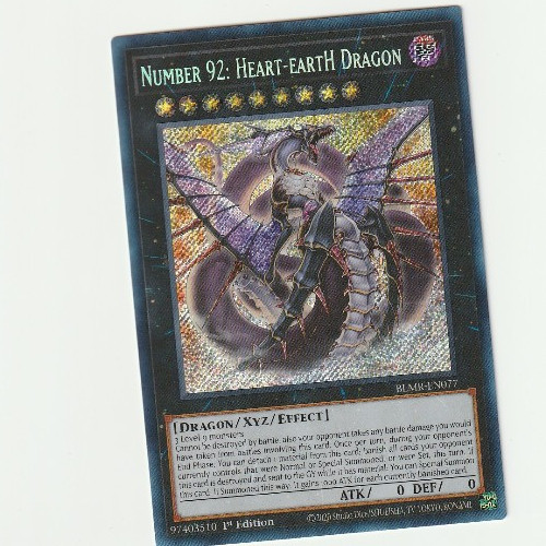 Carta yugioh holo numero - holo, 92