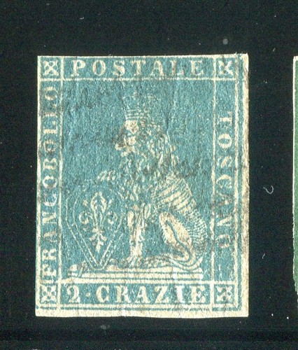 Italia toscana 1857 - italia;, stemma