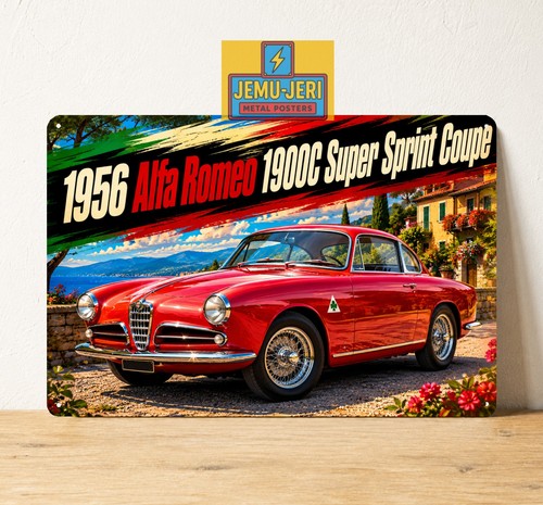 Poster alfa romeo 1900c - poster,