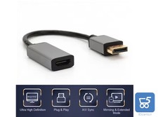 Adattatore da DisplayPort Maschio a HDMI Femmina 4k 60hz High Quality in metallo