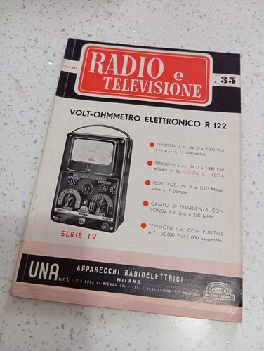 Radio televisione rivista - televisione,