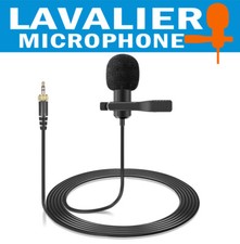 Microfono Lavalier Boom Lapel