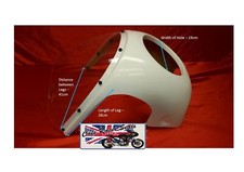 CARENATURA CAFE RACER VECCHIO STILE BMW CON SCHERMO TRASPARENTE