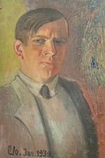 Quadro a Olio Ritratto Uomo