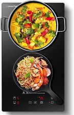 Induction hob 2 burners 3300W