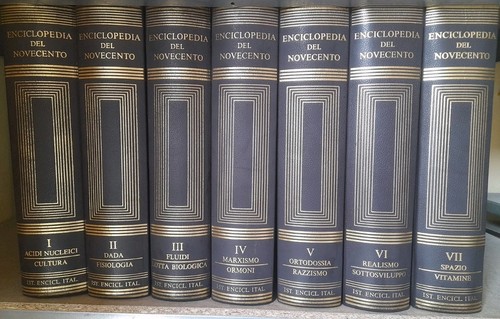 Enciclopedia del novecento - del,