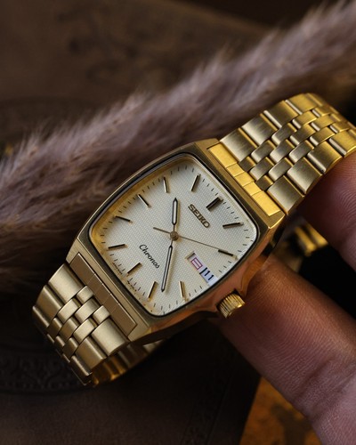 Orologio tonneau seiko chronos - seiko,