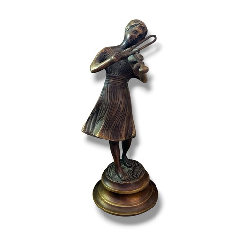 Statua statuina vintage bronzo