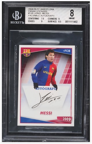 2008 bgs lionel messi fc - lionel,