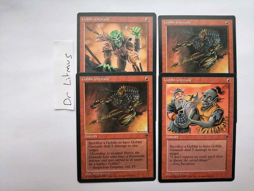 Goblin grenade fallen - grenade,