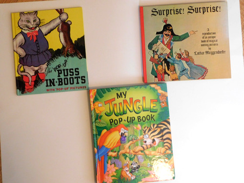 Vintage pop books my - pop-up, -my