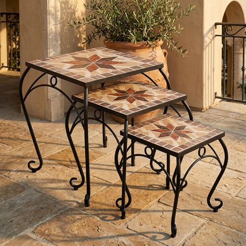 Set hocker tavolini da - tavolini,