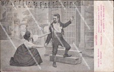 be680 cartolina opera lirica cavalleria rusticana di p.mascagni