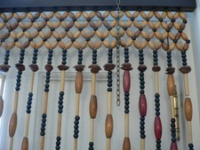 Tenda vintage in legno con