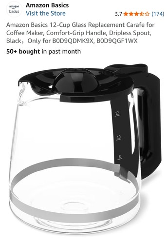 Amazon basics caffettiera - basics,
