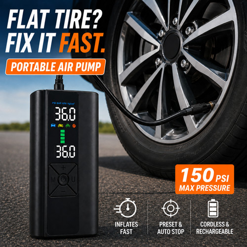 Portable air pump - portable,