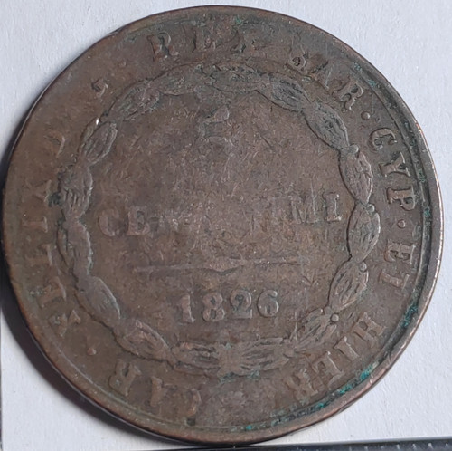 Centesimi 1826 ancre - centesimi, p