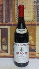 Vino 1989 barolo dott giacomo - vino,