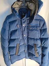 Piumino con cappuccio marca Aeronautica Militare, Tg m ( 48 Italiana)