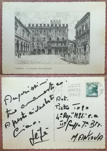 Verona piazza dei signori - la,