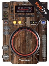 Pioneer CDJ-400 Skin | Wood #3