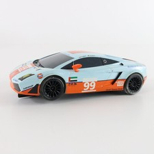 Slot car Lamborghini Gallardo #99 blu e arancione 1:32 Hornby Scaletrix C3283