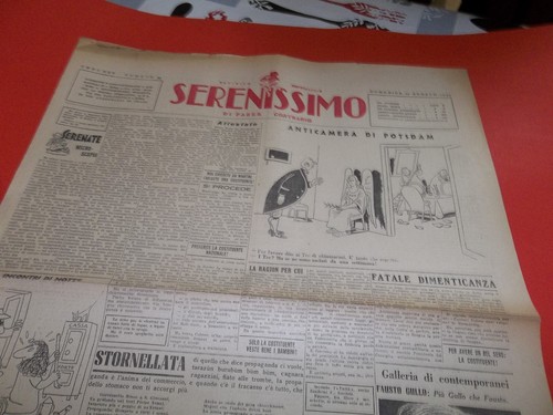 Serenissimo parer contrario - di,