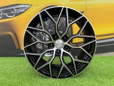 4X R17 Pollici 5x105 Vossen Style Nero Lucido Ruote : Per Opel Chevrolet