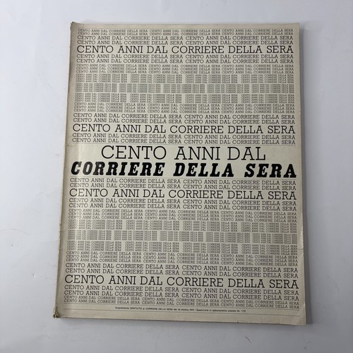 Cento anni dal corriere della - cento,