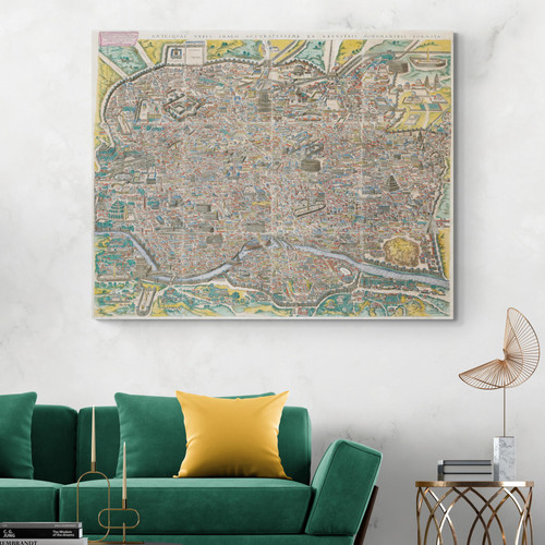 Mappa antica roma sotto - mappa,