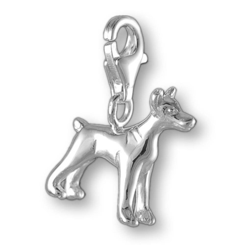 Melina charm ciondolo doberman - melina,