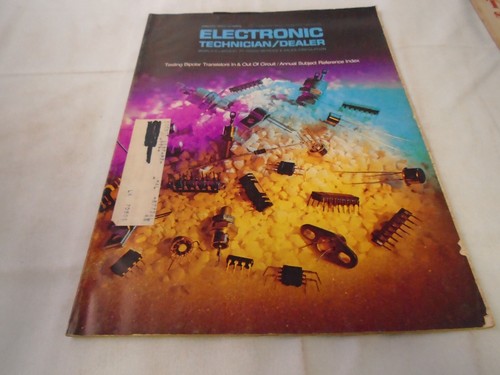 Electronic technician dealer - technician,