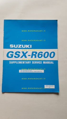 Suzuki gsx 600 aggiornamento - suzuki, gsx-r