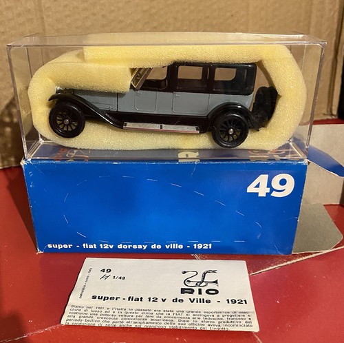 Die cast super - 1:43, fiat