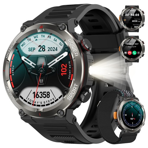 Smartwatch uomo militare - smartwatch,