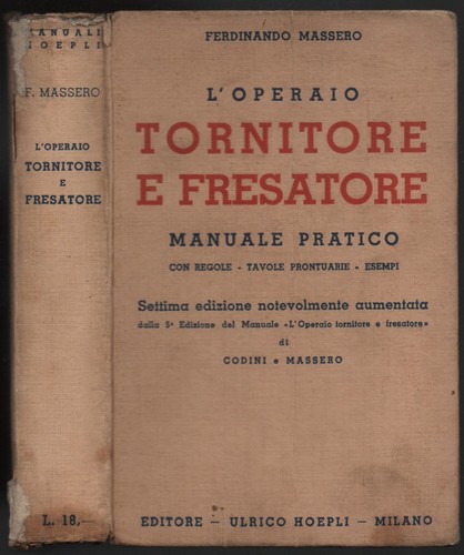 Libri massero operaio - libri, l'operaio