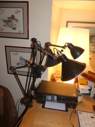 Table lamp 201 ajustable - table,