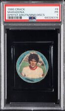 1980 CRACK DEPORTISTAS ARGENTINOS Y DEL MUNDO DISCHI #8 MARADONA PSA 1