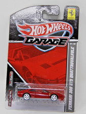 Hot Wheels Garage Rosso 2010 Ferrari 308 GTS Quattrovalvole Protezione Piloti Veri
