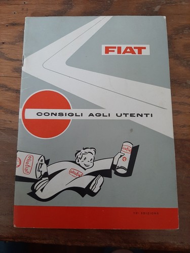 Consigli agli utenti - consigli, fiat
